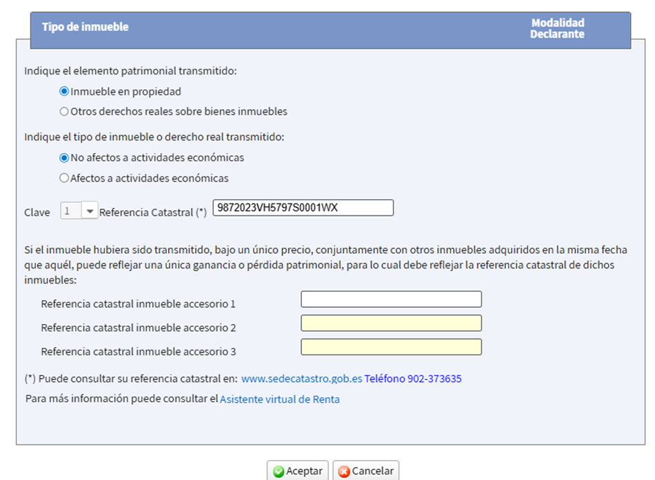 Declaración de la renta 2025